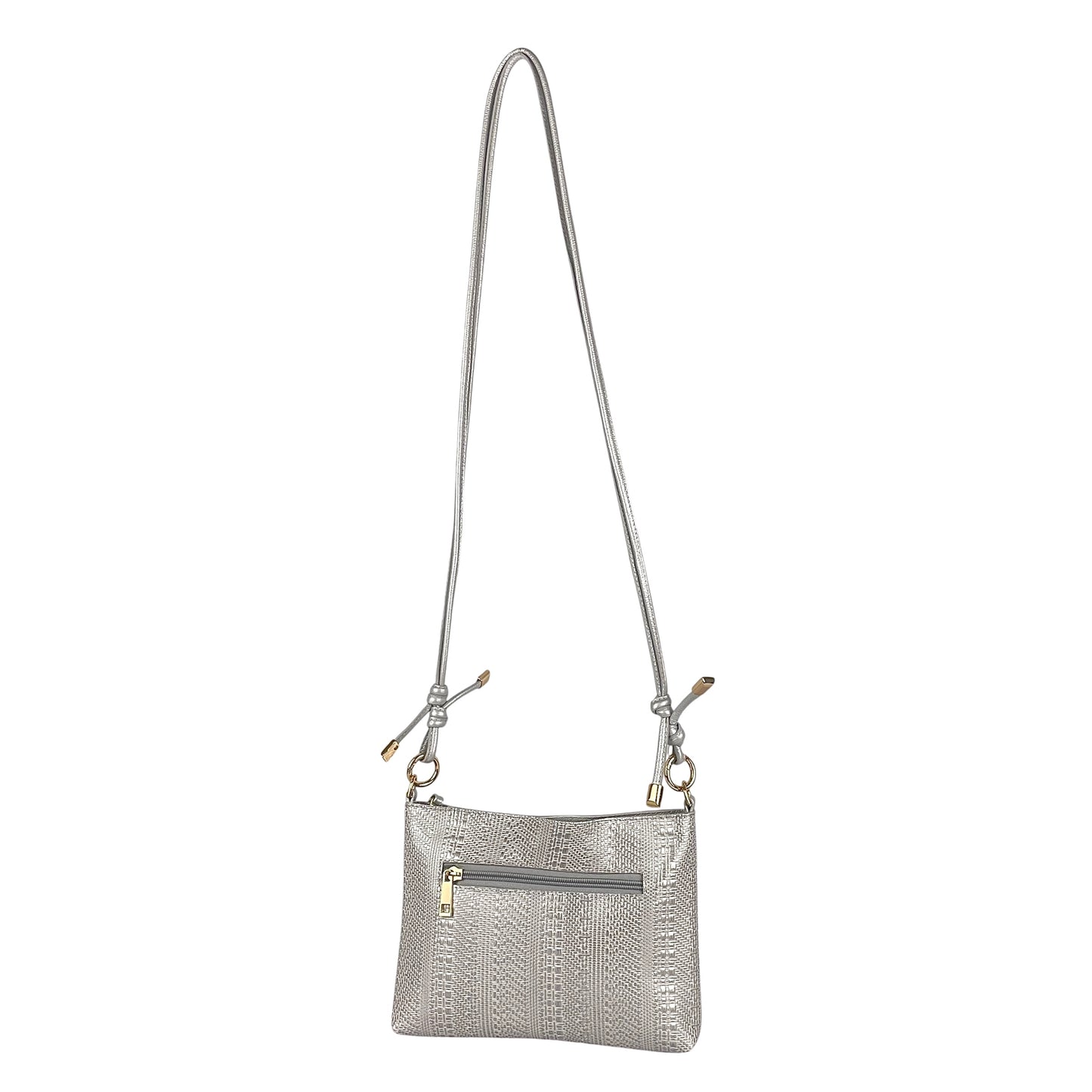 Bolso Alma Plateado Textura Banner image 1