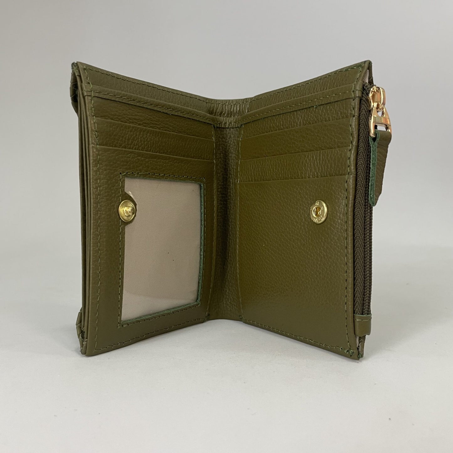 Billetera Duo Verde Militar image 3