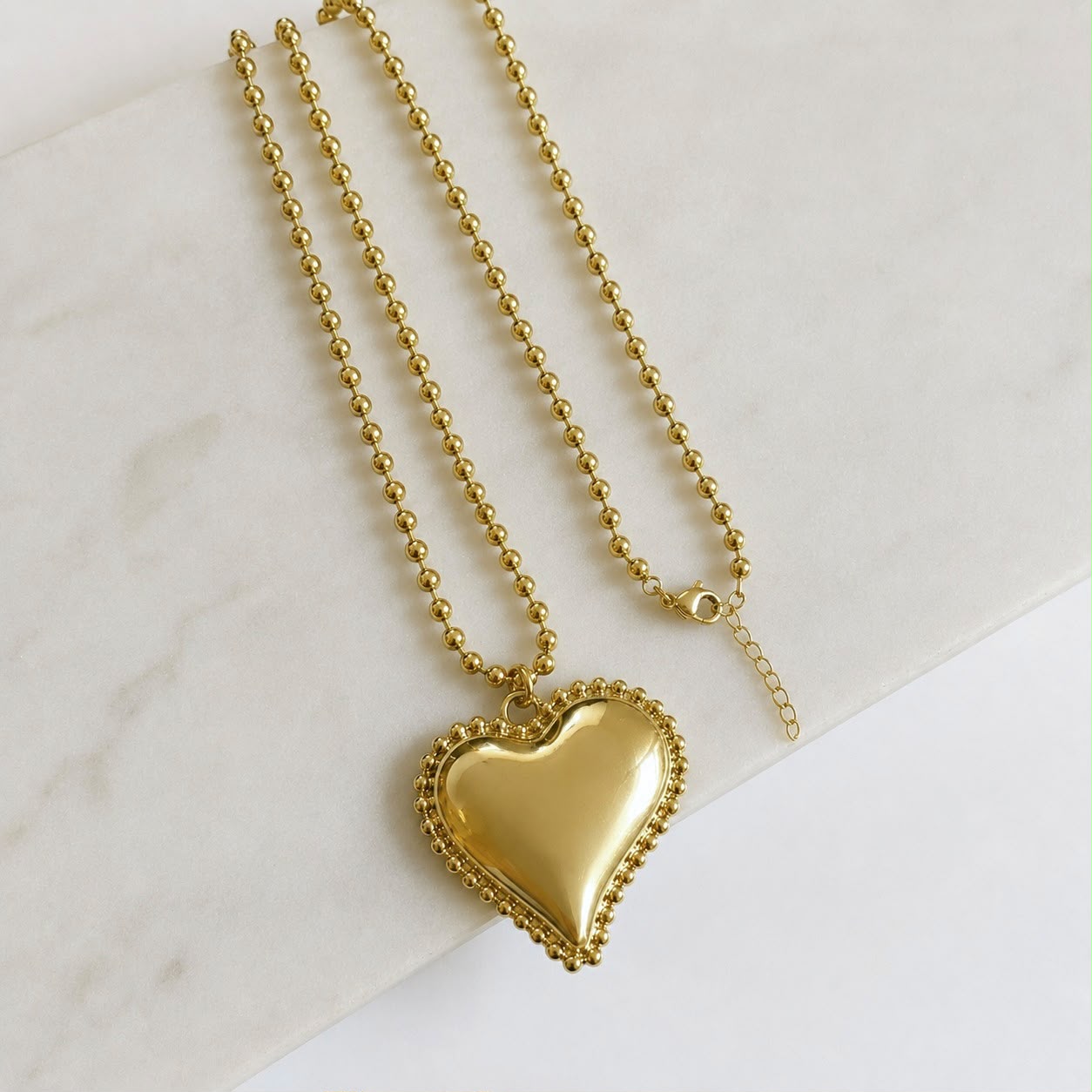 Cadena Larga Corazón