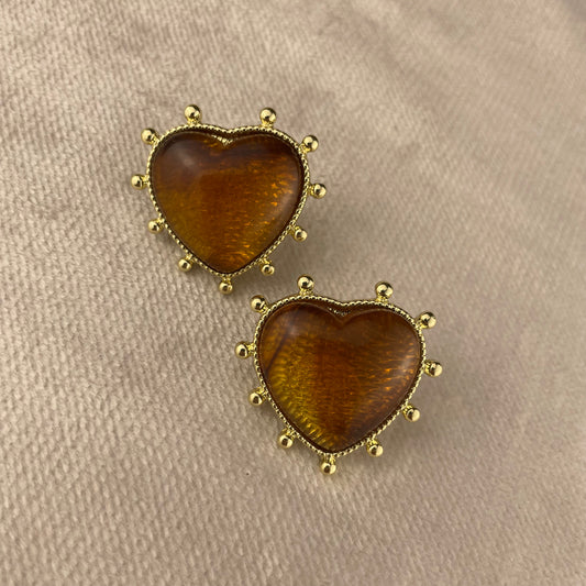 Aretes Corazón