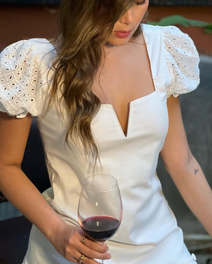 Vestido Meni Hoja Rota image 0