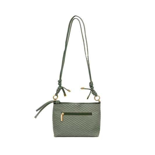 Bolso Alma Verde Pistacho Con Textura image 1