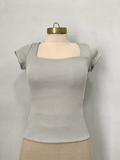 Blusa Cuso<span> - </span>Plateado, M image