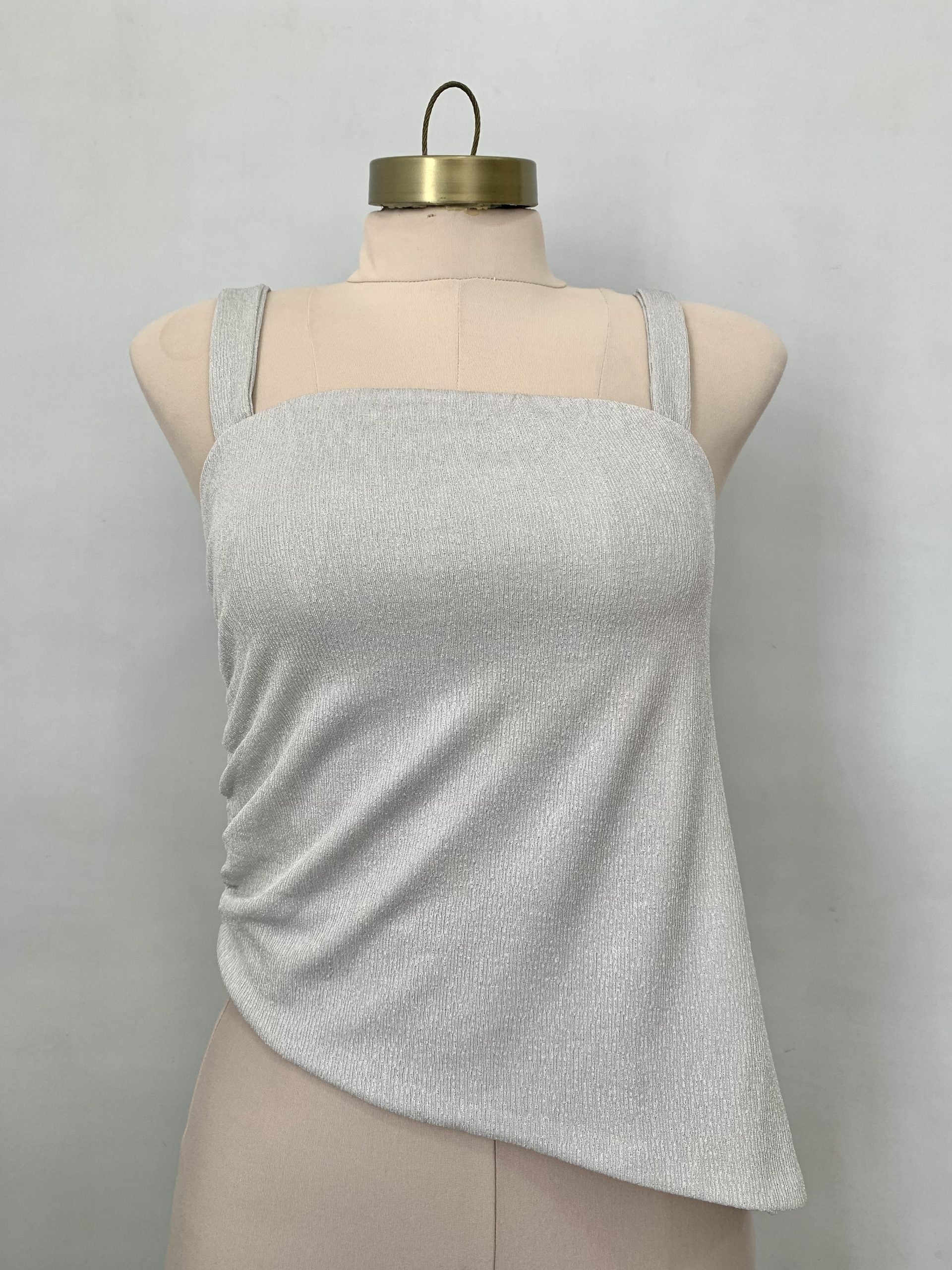 Blusa Gaia<span> - </span>Plateado, L image