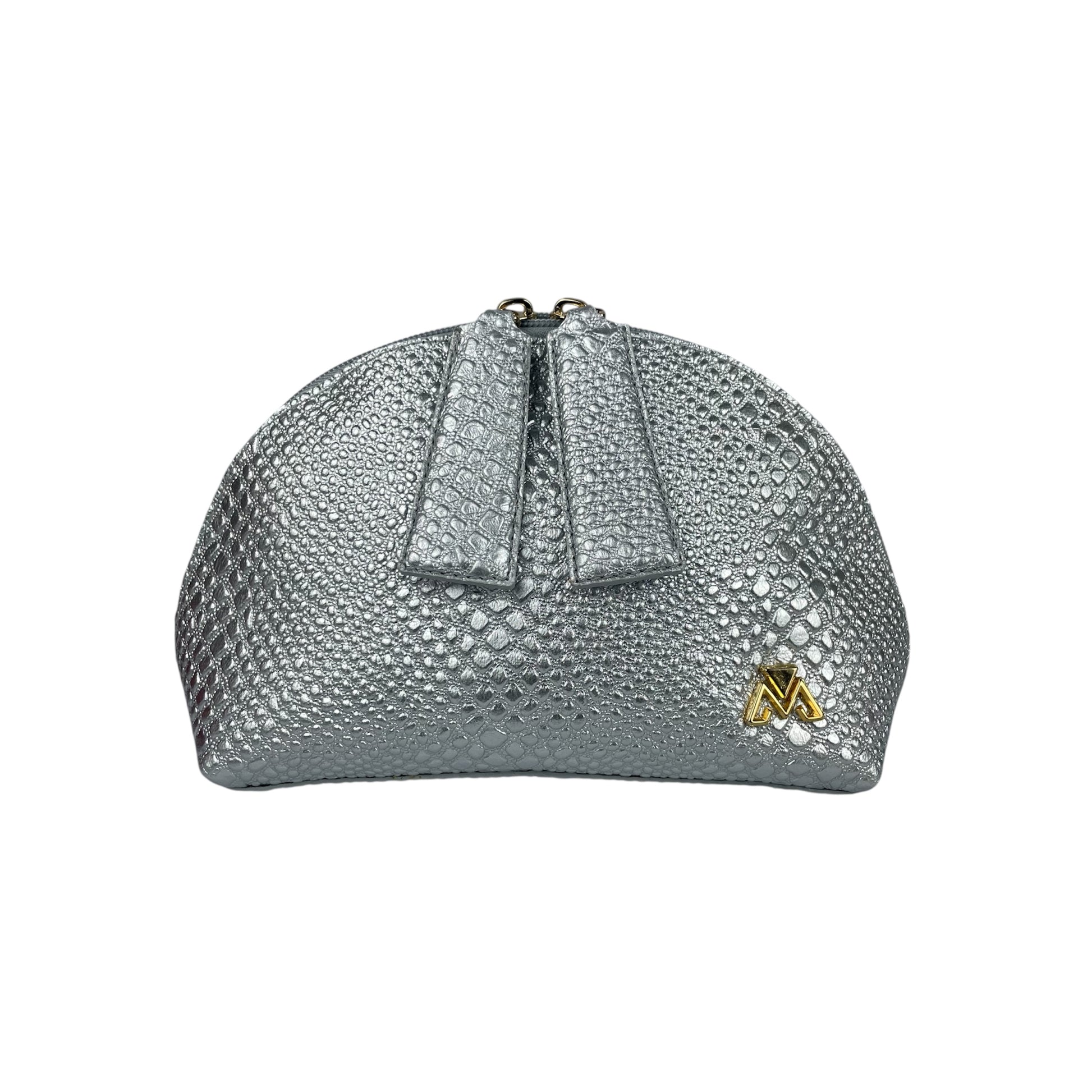 Cosmetiquera Plateada Tex image 0