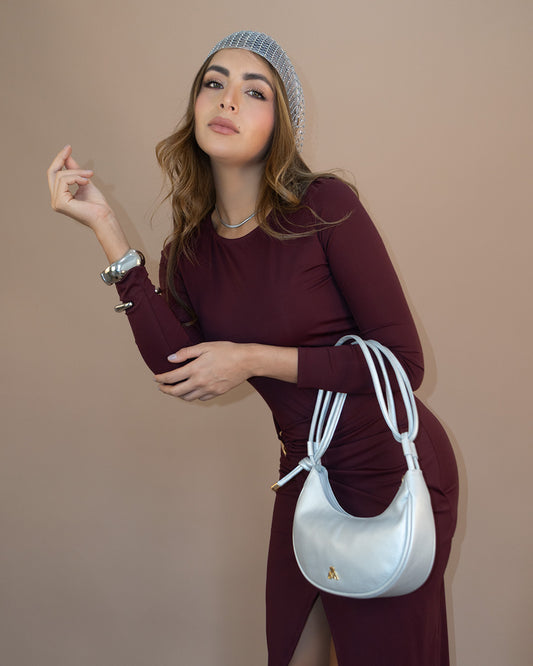 Bolso Loon Plateado