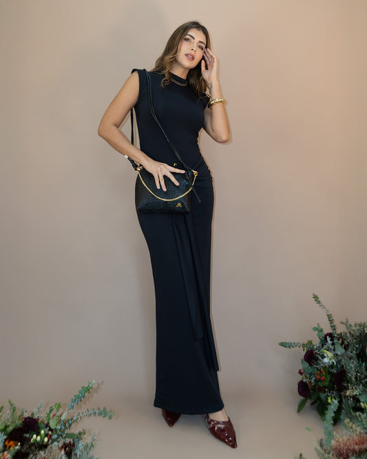 Bolso Alma Negro Textura Banner