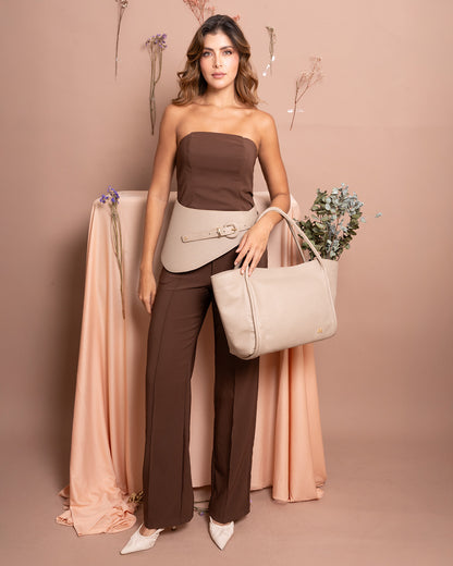 Bolso Core Taupe