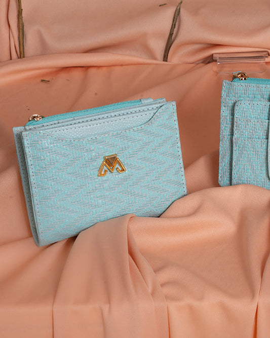 Billetera Duo Verde Agua