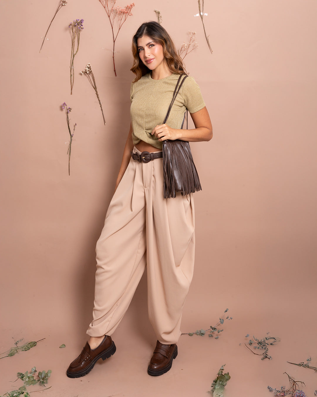 Bolso Mechu Café