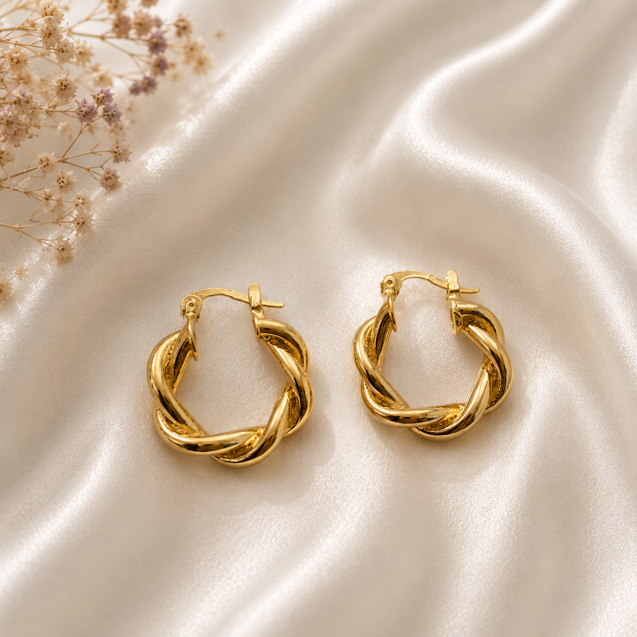 Aretes Candonga entorchada