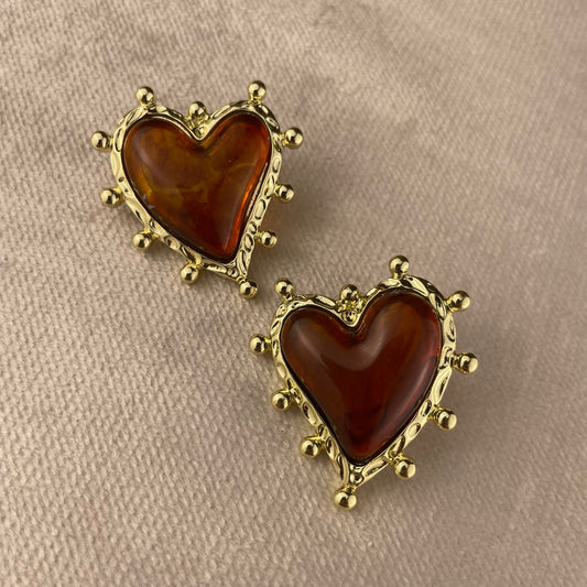 Aretes Corazón