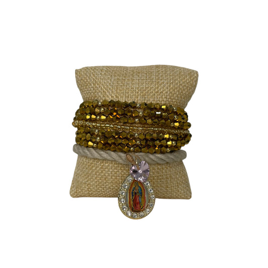 Set Pulsera Lazo Relicario