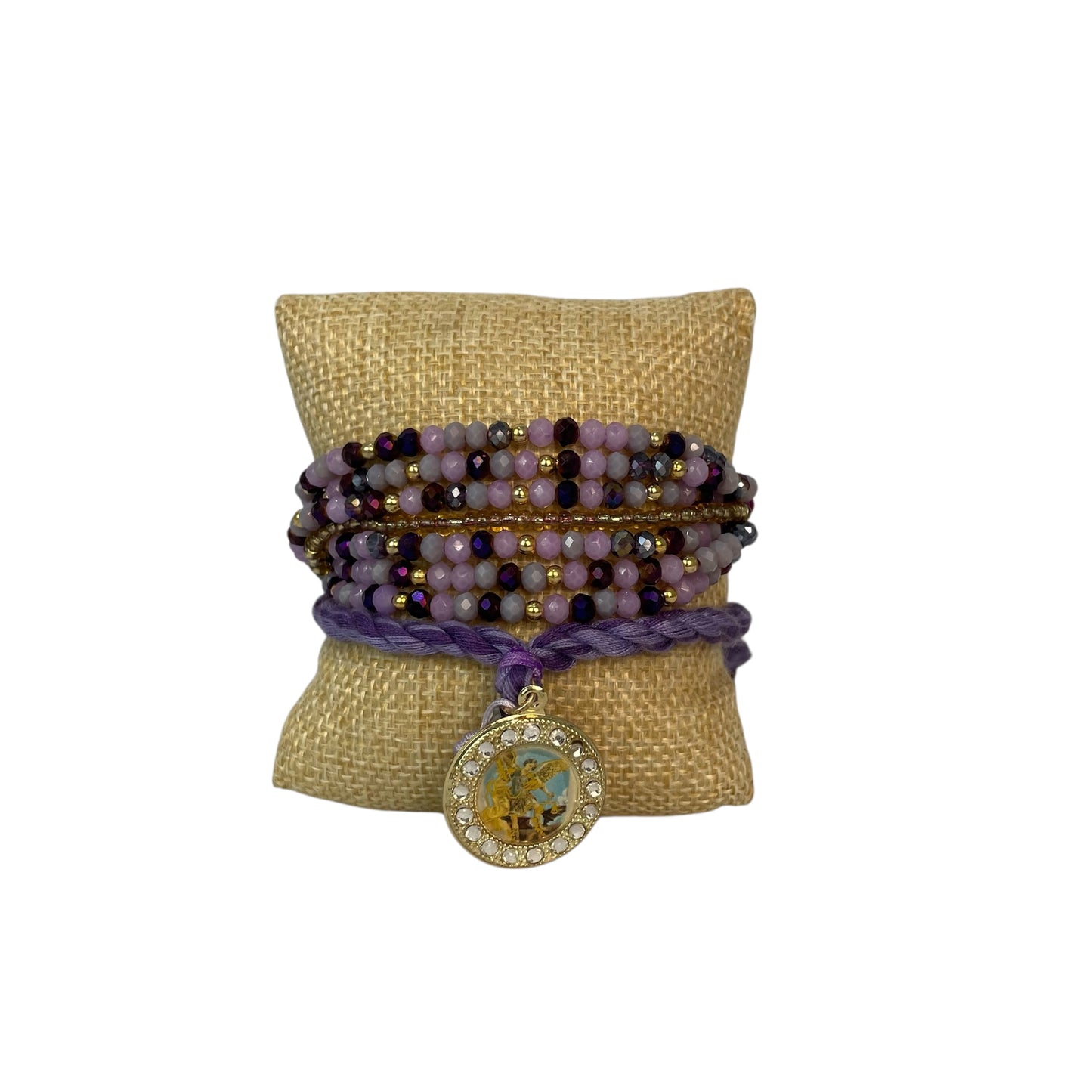 Set Pulsera Lazo Relicario