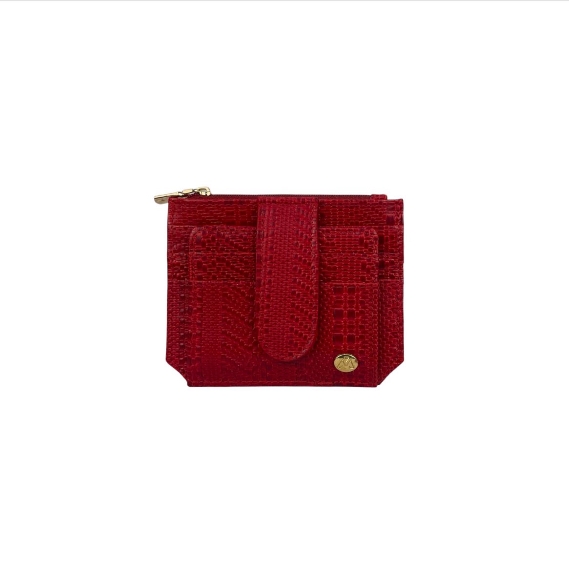 Tarjetero Rojo Banner Sin Muñequera