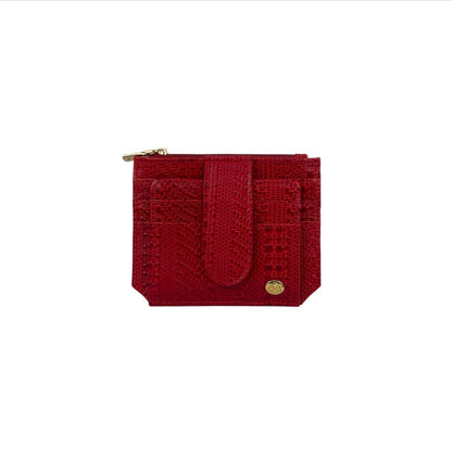 Tarjetero Rojo Banner Sin Muñequera