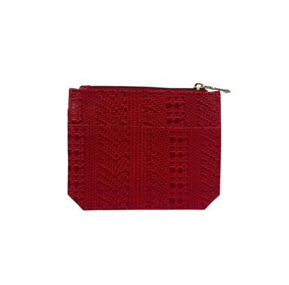 Tarjetero Rojo Banner Sin Muñequera