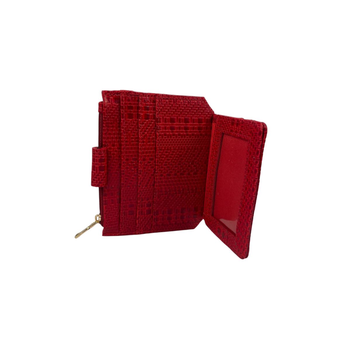 Tarjetero Rojo Banner Sin Muñequera