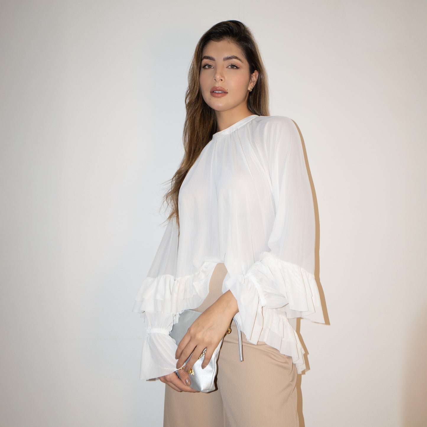 Blusa Biha<span> - </span>M-L, Beige image