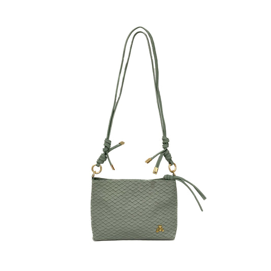 Bolso Alma Verde Pistacho Con Textura image 0