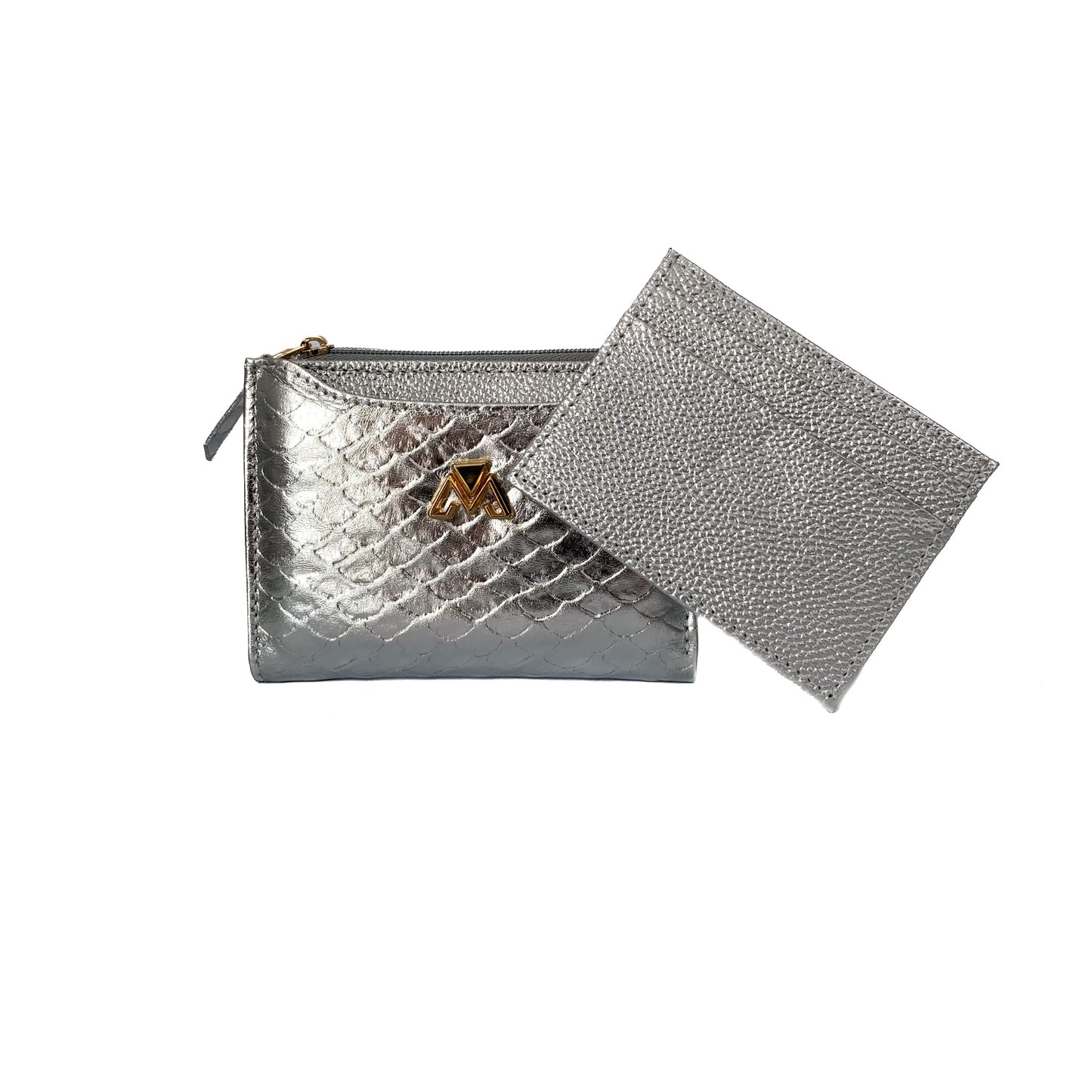 Billetera Duo Plateado Koi image 1