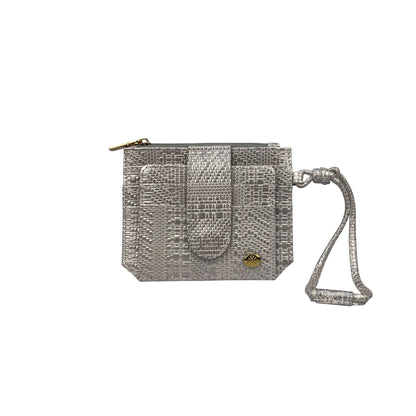 Tarjetero Plateado Banner